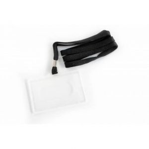 Identyfikator Argo 92x59mm z czarną taśmą